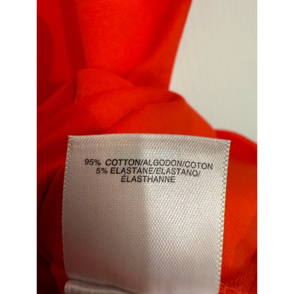 Women's Anne Klein Top Size M Red Short Sleeve - Picture 5 of 5